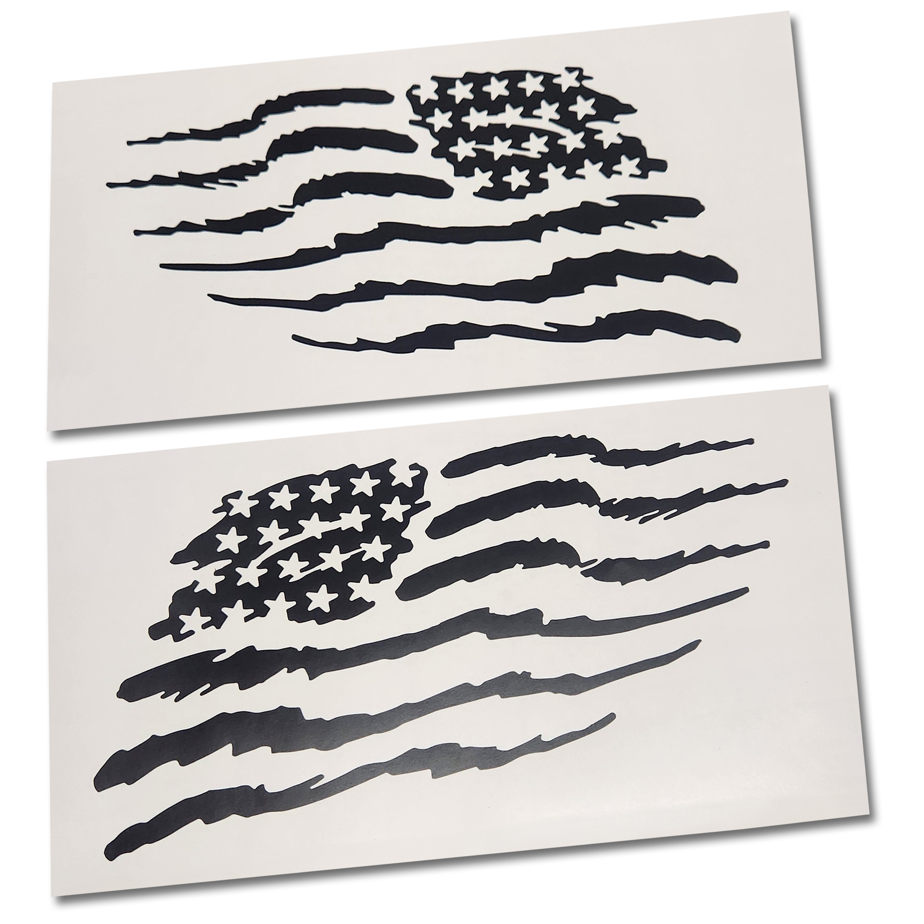 1 Color Brush USA Flag Set